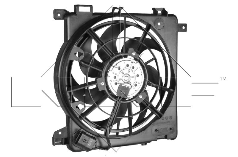 NRF Ventilatorwiel-motorkoeling 47622