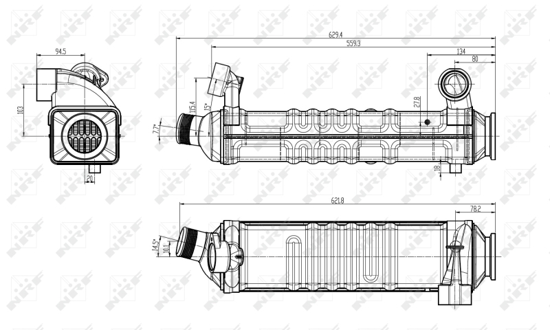 NRF EGR-klep 48304