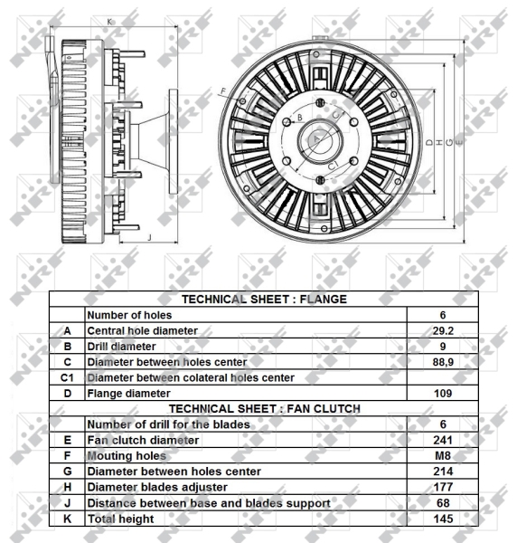 Visco-koppeling NRF 49433