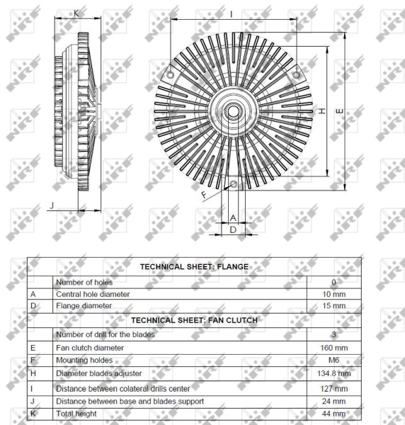 NRF Visco-koppeling 49529