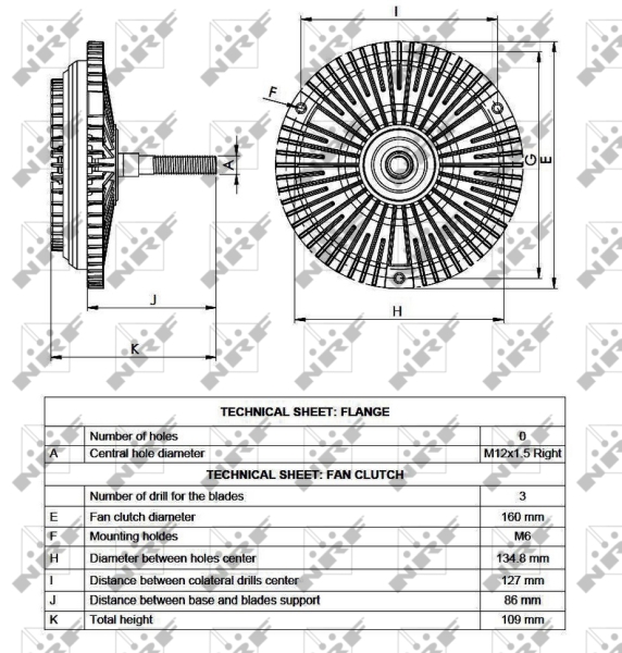 NRF Visco-koppeling 49534