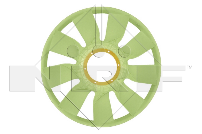 Ventilatorwiel-motorkoeling NRF 49845