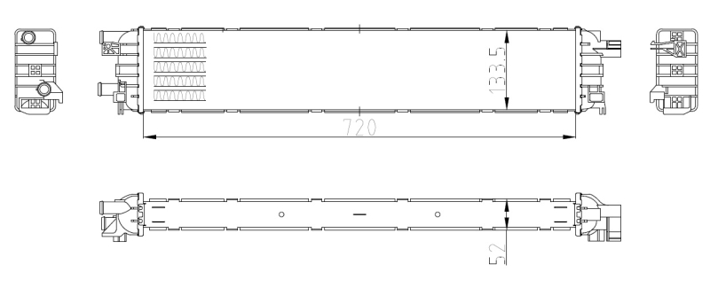 NRF Radiateur 50037