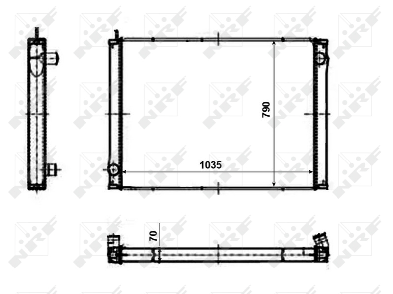 NRF Radiateur 50149