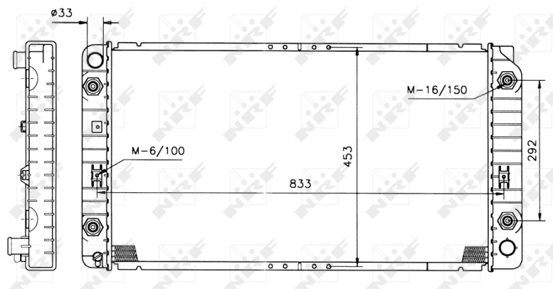 NRF Radiateur 50212