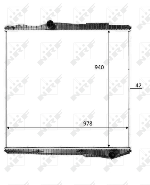 NRF Radiateur 50270