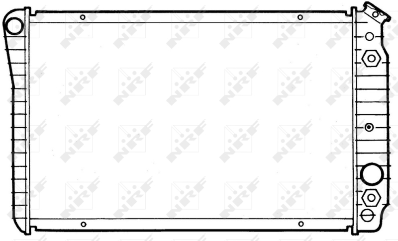 NRF Radiateur 50322