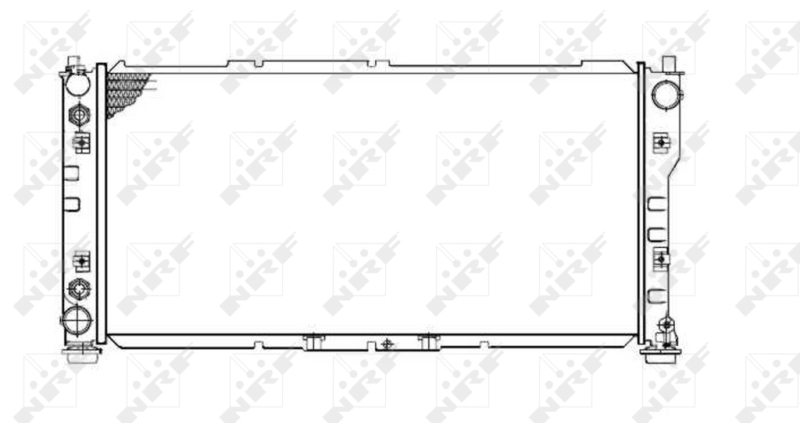 NRF Radiateur 50329