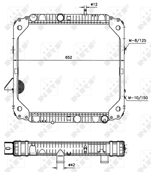 NRF Radiateur 503474