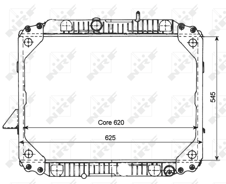 NRF Radiateur 503475