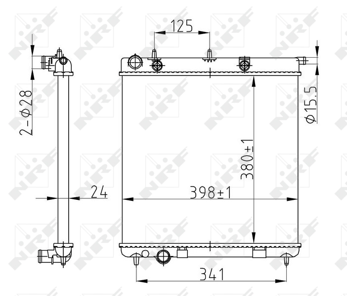 Radiateur NRF 50429A