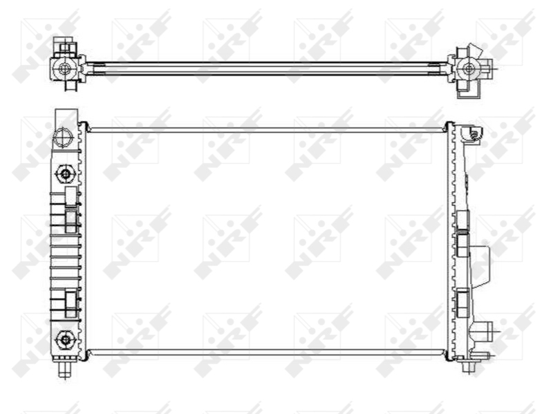 NRF Radiateur 50446