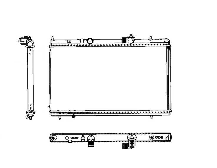 NRF Radiateur 50466