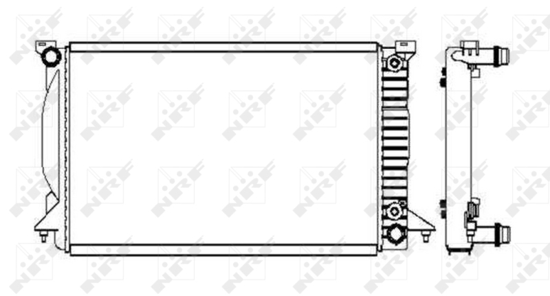 NRF Radiateur 50544