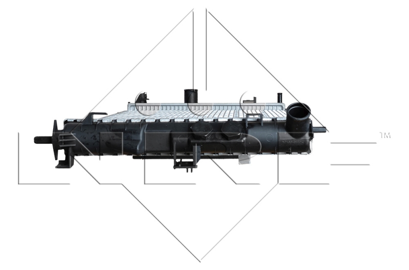 NRF Radiateur 50563