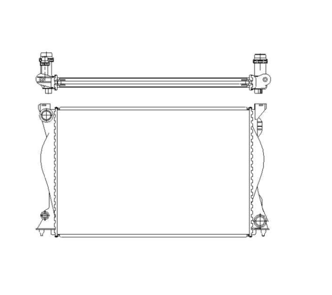 NRF Radiateur 50597