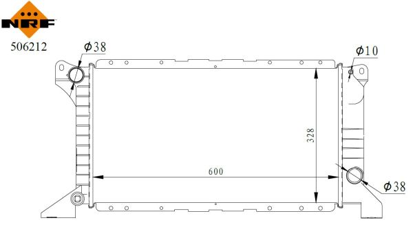 NRF Radiateur 506212
