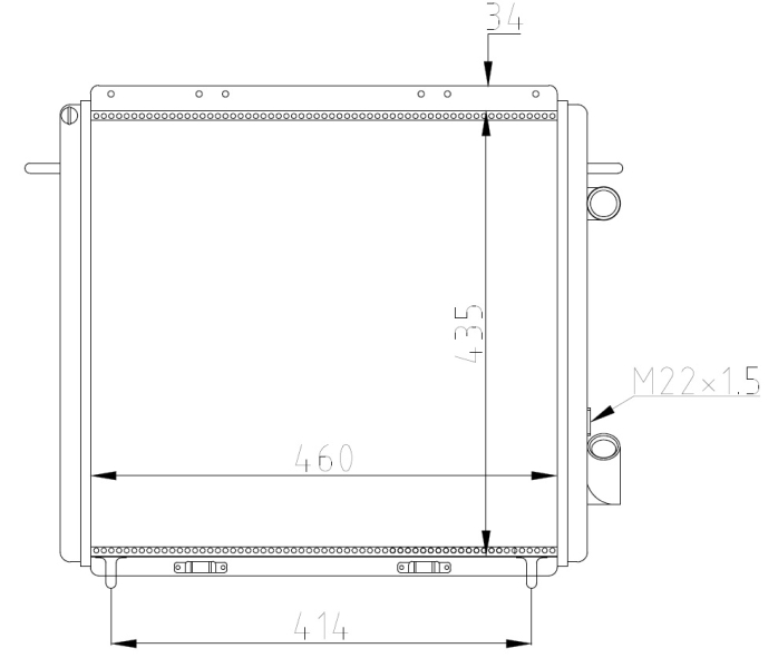 NRF Radiateur 507359A