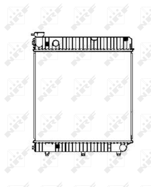 NRF Radiateur 507665