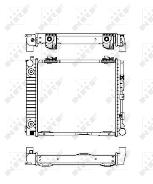 NRF Radiateur 507676