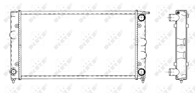 NRF Radiateur 509501