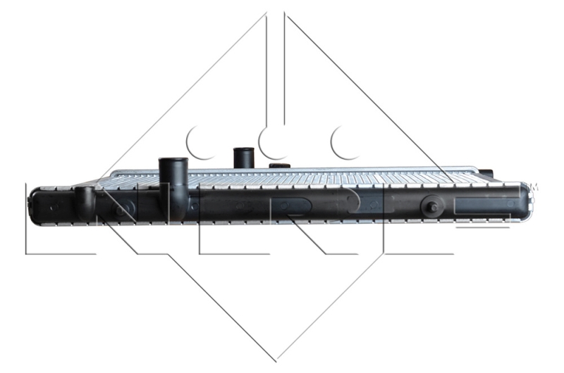 NRF Radiateur 509525