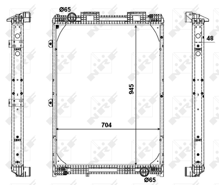 NRF Radiateur 509537