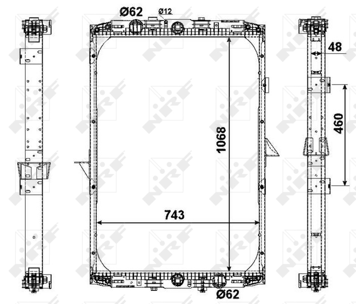 NRF Radiateur 509541