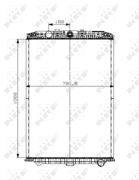 NRF Radiateur 509559