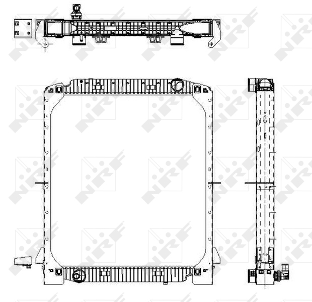 NRF Radiateur 509567