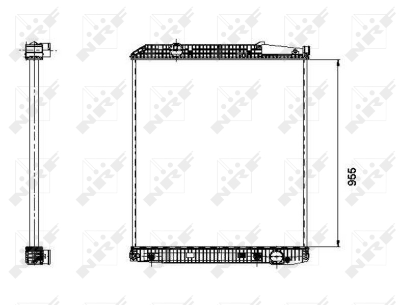 NRF Radiateur 509577