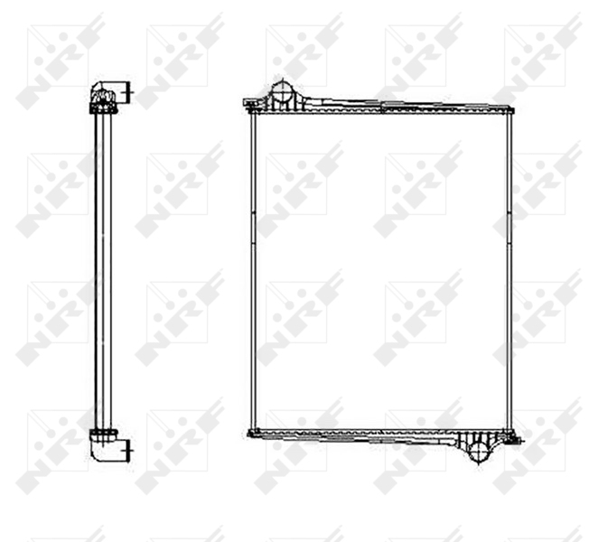 NRF Radiateur 509598