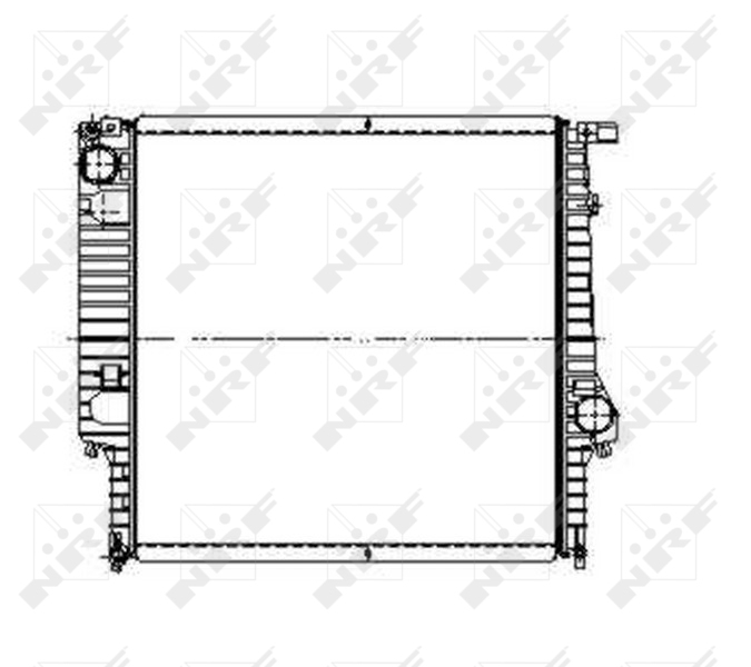Radiateur NRF 509626