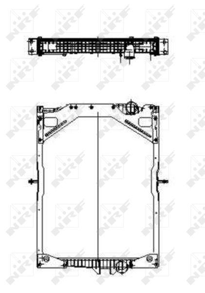NRF Radiateur 509701