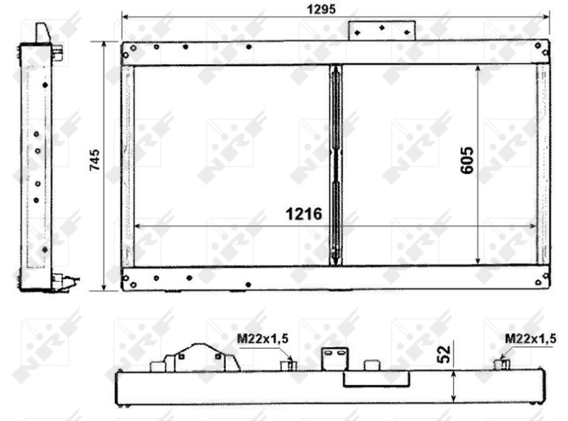 NRF Radiateur 509712