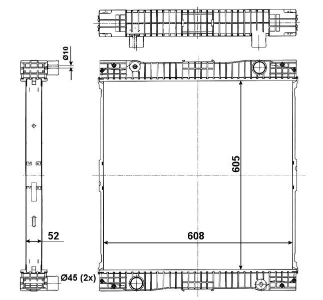 NRF Radiateur 509713