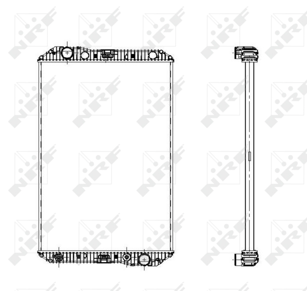 NRF Radiateur 509720