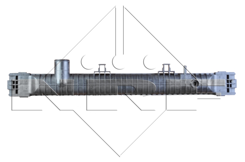 NRF Radiateur 509725