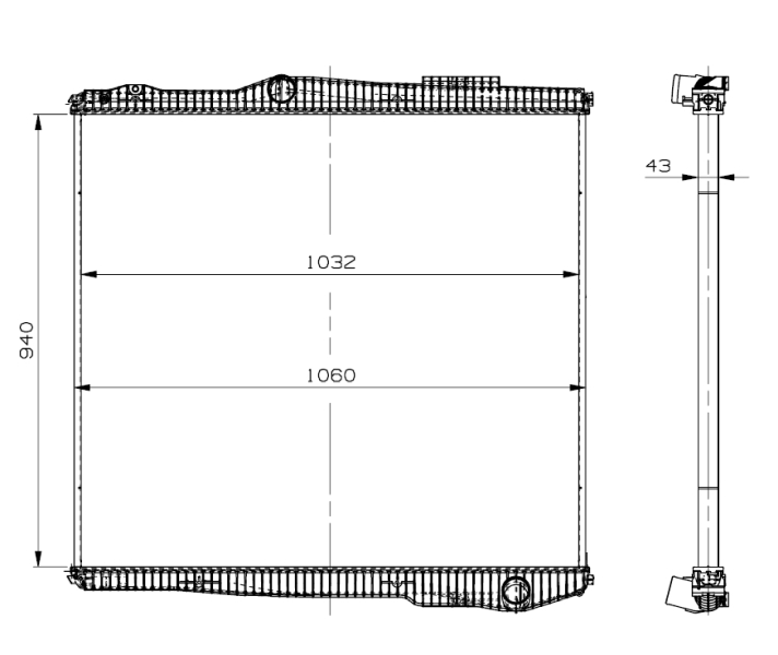 NRF Radiateur 509895