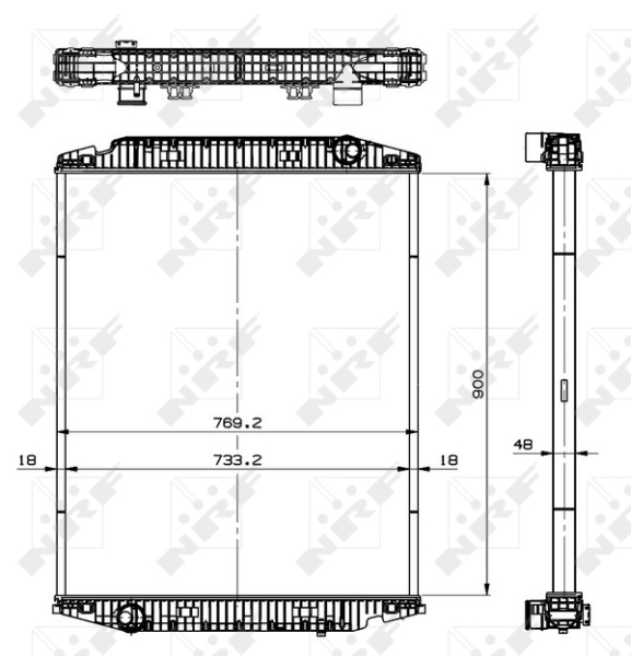 Radiateur NRF 519568