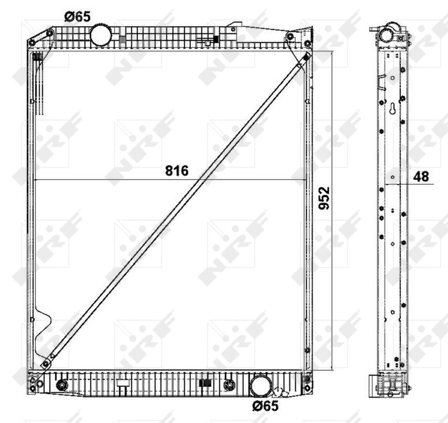 NRF Radiateur 519577