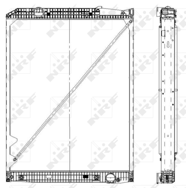 NRF Radiateur 519578