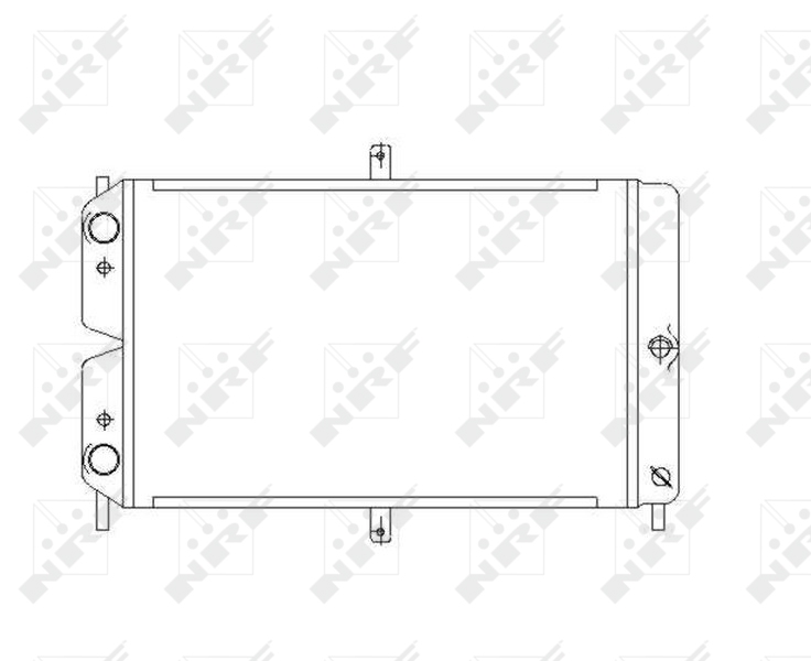 NRF Radiateur 52008