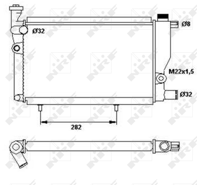 NRF Radiateur 52024