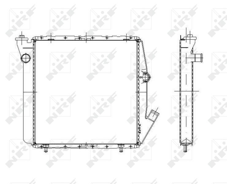 NRF Radiateur 52026