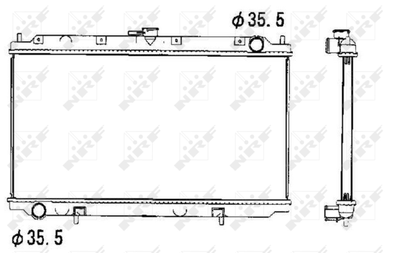 NRF Radiateur 52069