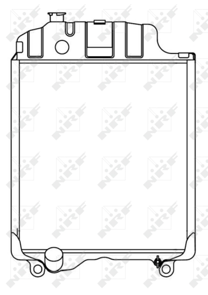 NRF Radiateur 52243