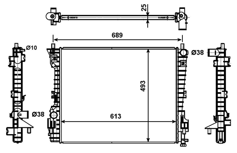 NRF Radiateur 53020