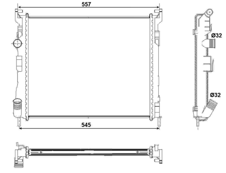 Radiateur NRF 53032