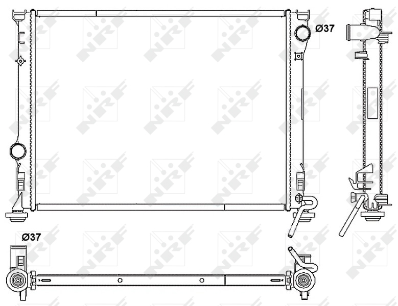 Radiateur NRF 53041